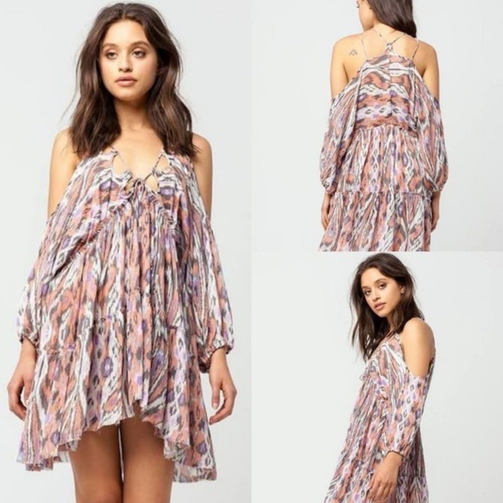 Free People Monarch Cold Shoulder Mini - Size M